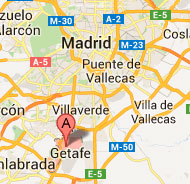 mapa de Madrid